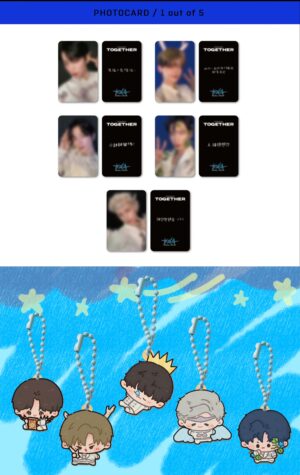 【在庫】【プレゼント付き】TXT 一直娯 中華 yzy 1.0 5枚セット